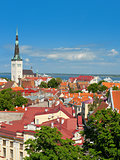 Old City of Tallinn in the morning