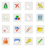 WWW accountant icons