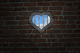 heart prison window