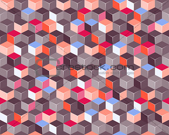 Colorful Square Background