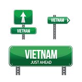 vietnam Country road sign