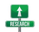 research road sign
