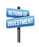 return of investment sign