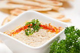 moutabal baba ghanoush eggplant dip