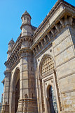 Angled view of Gateway to India