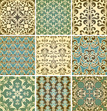 Vector Seamless  Floral Patterns
