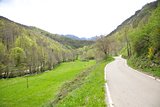 rural road in Picos de Europa