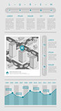 Infographics  and web elements