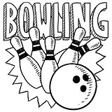 Bowling sketch