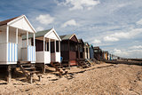 Beach Huts, Thorpe Bay, Essex, England