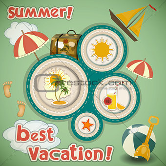 Summer Vacation Travel Card