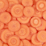 Carrots forming a background