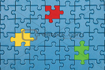 Missing pieces in a puzzle