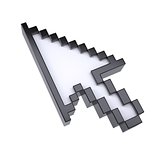 The arrow pointer by pixels
