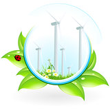 Wind Power Plant Icon