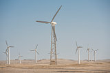 Electric wind turbine generators