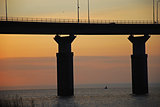 Bridge in sunrise