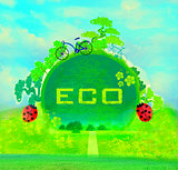 ecology card design.