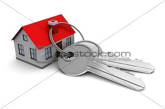 house with keys