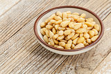 bowl of pine nuts