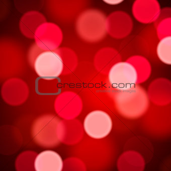 Defocused abstract red background, vector Eps10 illustration.