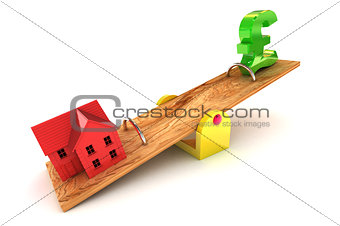 Housing Debt Pound Illustration