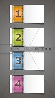 Numbered design templates