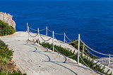 stairs to sea
