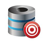 database server with target