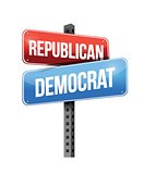 republican, democrat