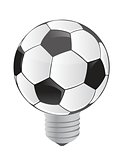 lightbulb soccer ball