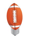 lightbulb Football ball
