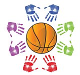 Basketball community concept