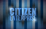 citizen enterprise business concept