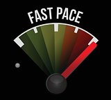 fast pace speedometer