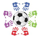 soccer community concept