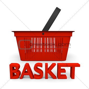 Shopping basket symbol
