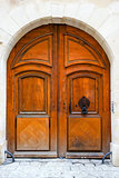 Old wooden door 