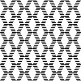 Seamless geometric zigzags and diamonds pattern. 