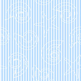 Sea life seamless pattern with stripes