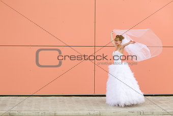 dancing bride