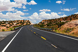 On the road in Arizona