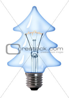 christmas tree tungsten light bulb
