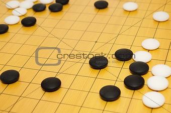 Scene from game of go