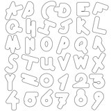Decorative alphabet vector  set