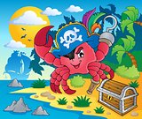 Pirate crab theme image 2