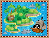 Theme with island and treasure 2