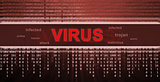 computer virus detection. Spyware concept
