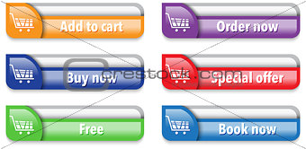 Online store/shop web interface elements 2