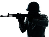 army soldier man shooting
